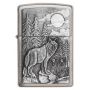 Zapalniczka benzynowa Zippo Timberwolves Emblem Brushed Chrome - 2